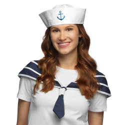 Námornícka súprava - čiapka s golierom